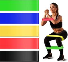 5 Pcs Set Resistance Loop Bands For Fitness