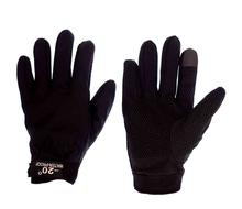 Plain Fancy Winter Gloves With Fur Inside Black