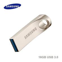 Samsung 16GB USB 3.0 Bar Metal External Storage Flash Drive/Pen Drive - Silver