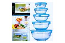 5 pcs Glass Bowl Set