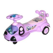 Purple Four Wheel Kids Sliding Car Swing Car For Kids
