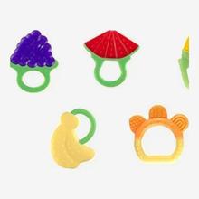 FDA-Approved Soft Silicone Fruit Teethers for Babies Fridge & Dishwasher Safe BPA-Free