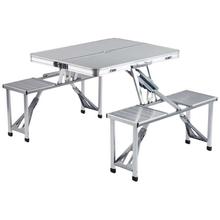 Aluminium Camping Folding Table With Chairs