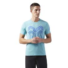 Reebok Turquoise ACTIVCHILL Running T-Shirt For Men - CW0466