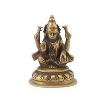 Golden 4'' God Laxmi Decorative Statue