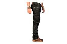 Virjeans Bootcut Jeans Pant Black-(VJC 647)