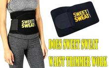 Sweet Sweat Waist Trimming Belt