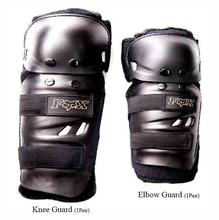 FOX Knee Guard 2 Pair Elbow Knee Shin Armor Crash Guard Pads