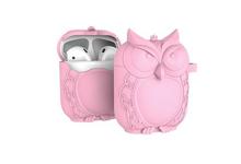 Owl Shape Silicone Shockproof Waterproof Protective Cover Case For AirPods