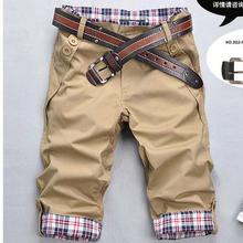 Men's casual shorts _ summer men's casual shorts plaid