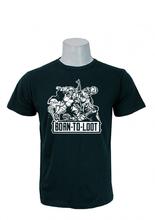 Wosa - PUBG BORN TO LOOT GREEN Printed T-shirt For Men