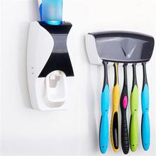 Bathroom Gadgets Automatic Toothpaste Dispenser + 5pcs