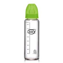 BuddsBuddy Green CHOICE+ Glass Feeding Bottle (1pc) 250ml