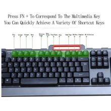 HK50 2.4 GHz Wireless Multimedia Ergonomic USB Gaming Keyboard+ 2.4 GHz Wireless 6 Buttons 2400 DPI Optical Gaming Mouse