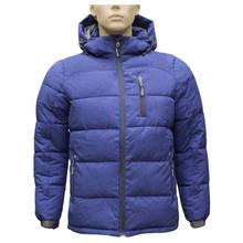 Silicon Solid Front Pocket Down Jacket For Men