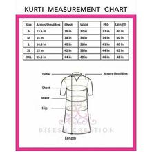 Pink Slub Rayon Bird Print Tasseled Kurti for women BC 851