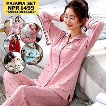 CHINA SALE-   100% cotton pajamas set of top & trousers