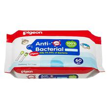 Pigeon Anti-Bacterial Wet Tissue 60s Refill