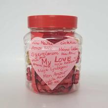 Valentine Special Hearts & 3 Free Empty Jars To Fill Your Love With