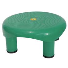 Bagmati Aqua Green Round Plastic Bathroom Stool