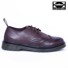 Caliber Shoes Coffee  Lace Up Formal Shoes For Men - (441 C)