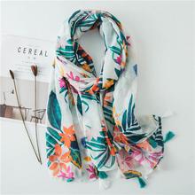 Korean Style Sun Protection Premium Printed Scarves For