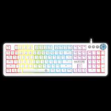 Fantech Mechanical Keyboard(White and Pink Addition) MK852