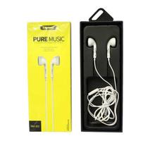 Remax RM-303 Pure Music Stereo Earphone With Mic - White