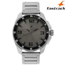 3084SM02 Grey Dial Casual Analog Watch For Men -(Silver)