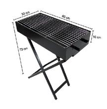 Portable Barbecue Cross Feet Grill