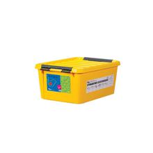 Lock And Lock Easy Clip Storage Box (15L), Yellow-1 Pc