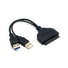 USB 3.0 to SATA 22P 2.5" Hard Disk Driver Adapter with USB Cable