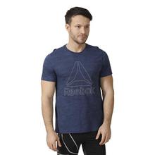 Reebok Navy Blue Training Essentials Delta T-Shirt For Men - CD5519