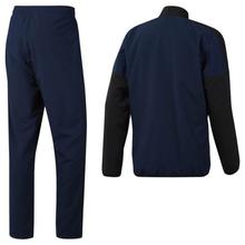 Kapadaa:  Reebok Navy Blue Woven Tracksuit Set For Men – D94281