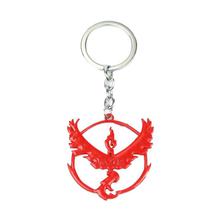 Red Pokemon Team Instinct Logo Keyring