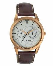 Titan Men'S 1509Wl01 Orion Day And Date Function Watch