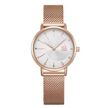 SHENGKE SK las mujeres reloj superior de la marca de lujo de