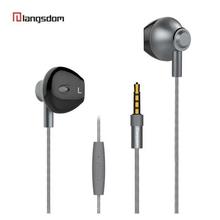 LANGSDOM F9 POWERFUL BASS EARPHONE WITH MICROPHONE