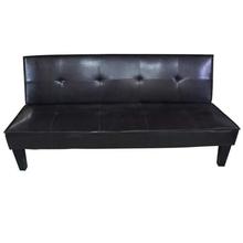 Black Two Way Convertible Sofa Bed