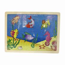 Aquatic Animal Puzzle Board For Kids