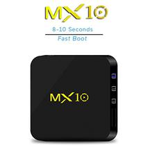 MX10 Android tv Box 4K HDR @60fps UHD Video Play