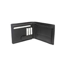 Black Bi-Fold Solid Wallet For Men