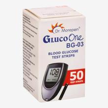 Dr. Morepen BG-03 Glucometer Blood Glucose Test Strips, 50 Strips (Pack of 50)