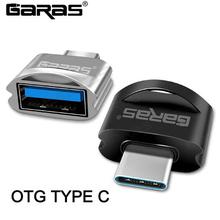 GARAS OTG Type-C/USB Type C OTG Adapter Type-C Converter For Samsung S8 For MacBook Series USB To Type C OTG Micro usb Adapter