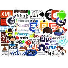 Laptop Stickers for Developer (50PCS)- Programming stickers of