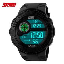 2016 Skmei Brand Men's LED Digital Watch Military Watch Running