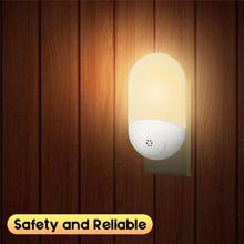 Smuxi AC 100-240V LED PIR Motion Sensor Smart Night Light