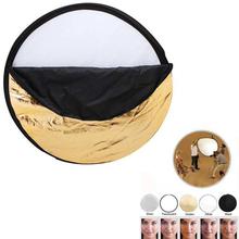 110cm 5 in 1 Portable Photography Studio Multi Photo Disc Collapsible Light Reflector