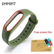 Xiaomi Mi Band 2 Bracelet Strap For Miband 2 Colorful Strap Wristband Replacement Smart Band Accessories For Mi Band 2 Silicone