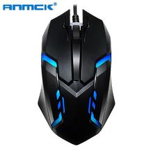 Anmck Wired Gaming Mouse For Computer USB Gamer Mice RGB